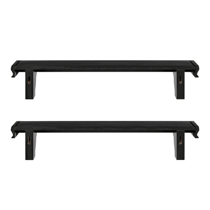 24" Floating Display Ledge Shelves (Set of 2)