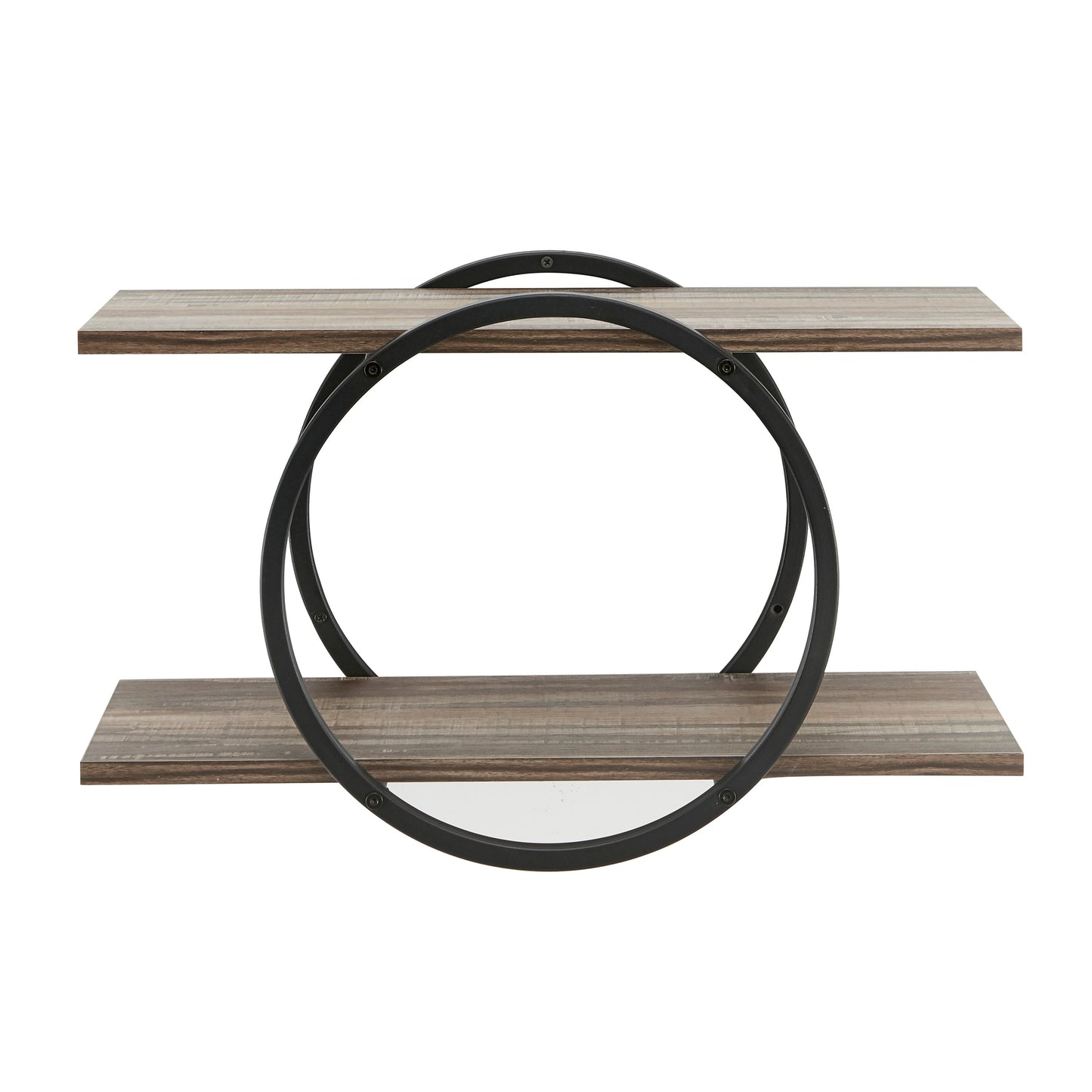 Antigua Crossed Double Circle Shelf Unit