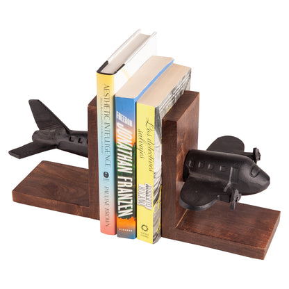 Airplane Bookend Set