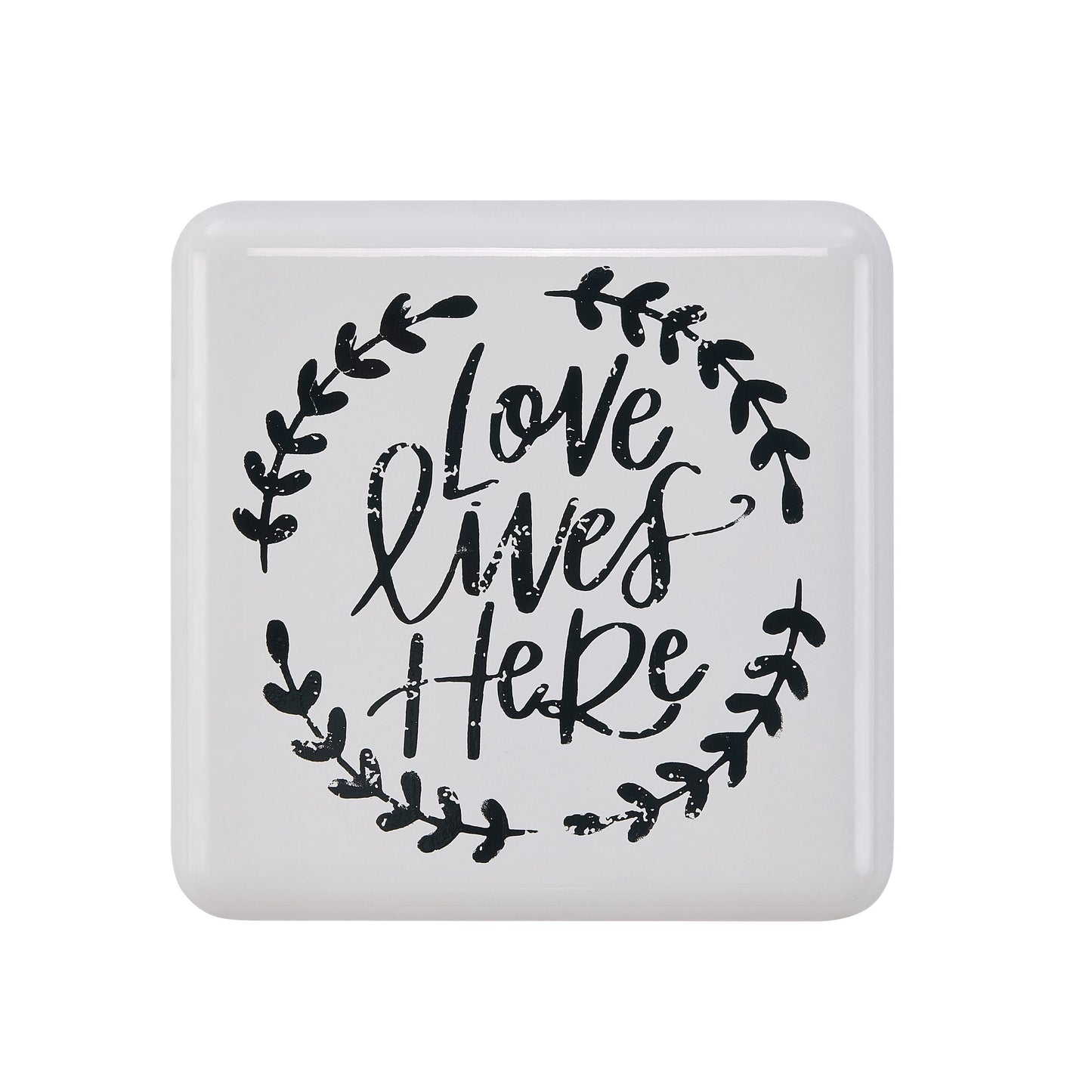 Farmhouse Home Décor Metal Wall Art "Love Lives Here"