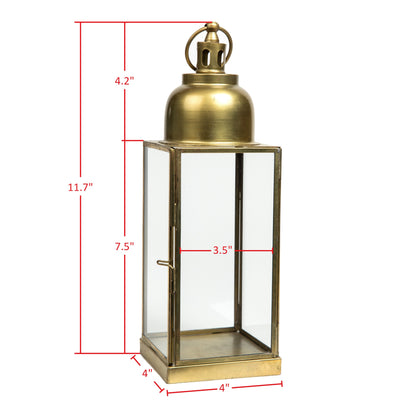 Barths 12 in.  Lantern - Brass