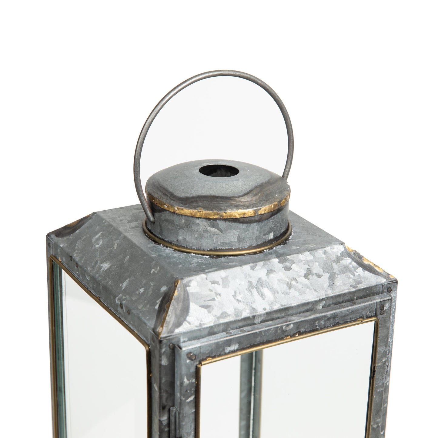 Alberta 13 in. Galvanized Lantern