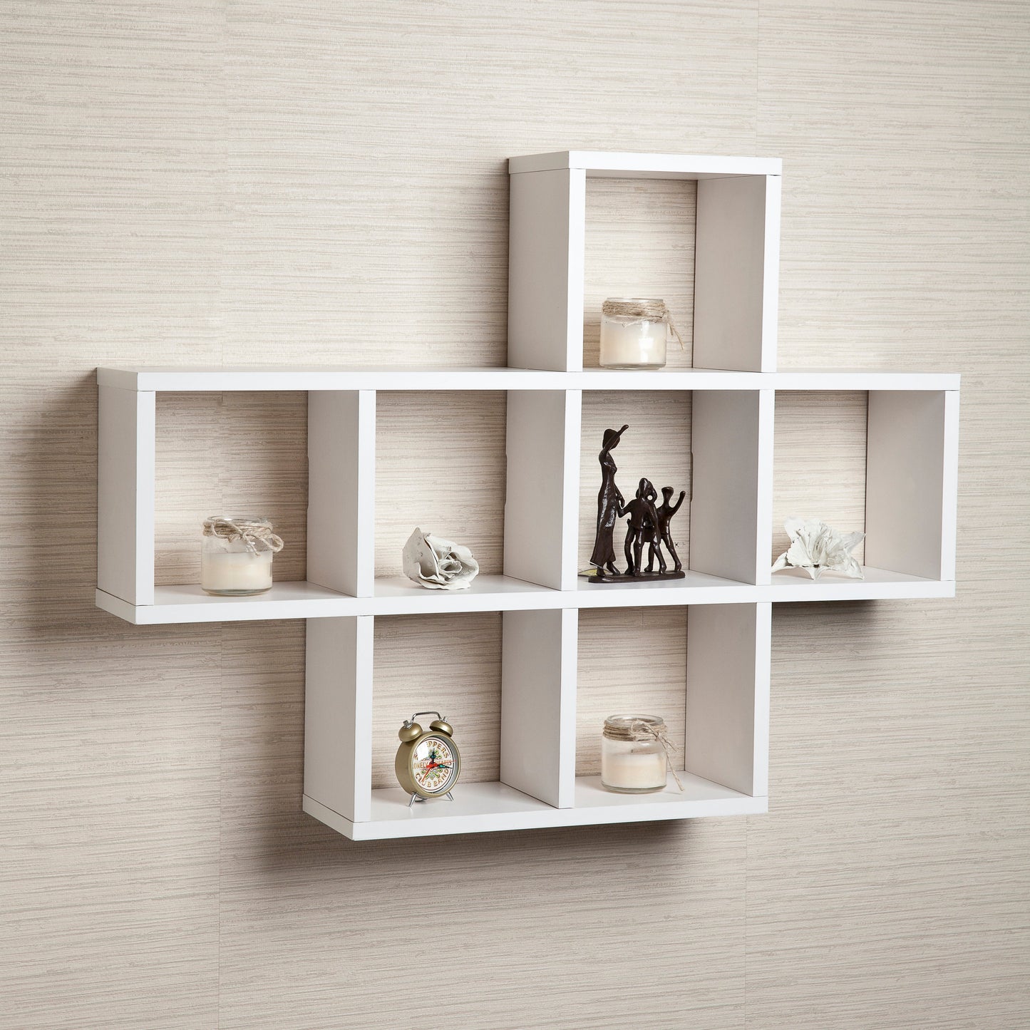 Cubby Laminated Veneer Shelving Unit