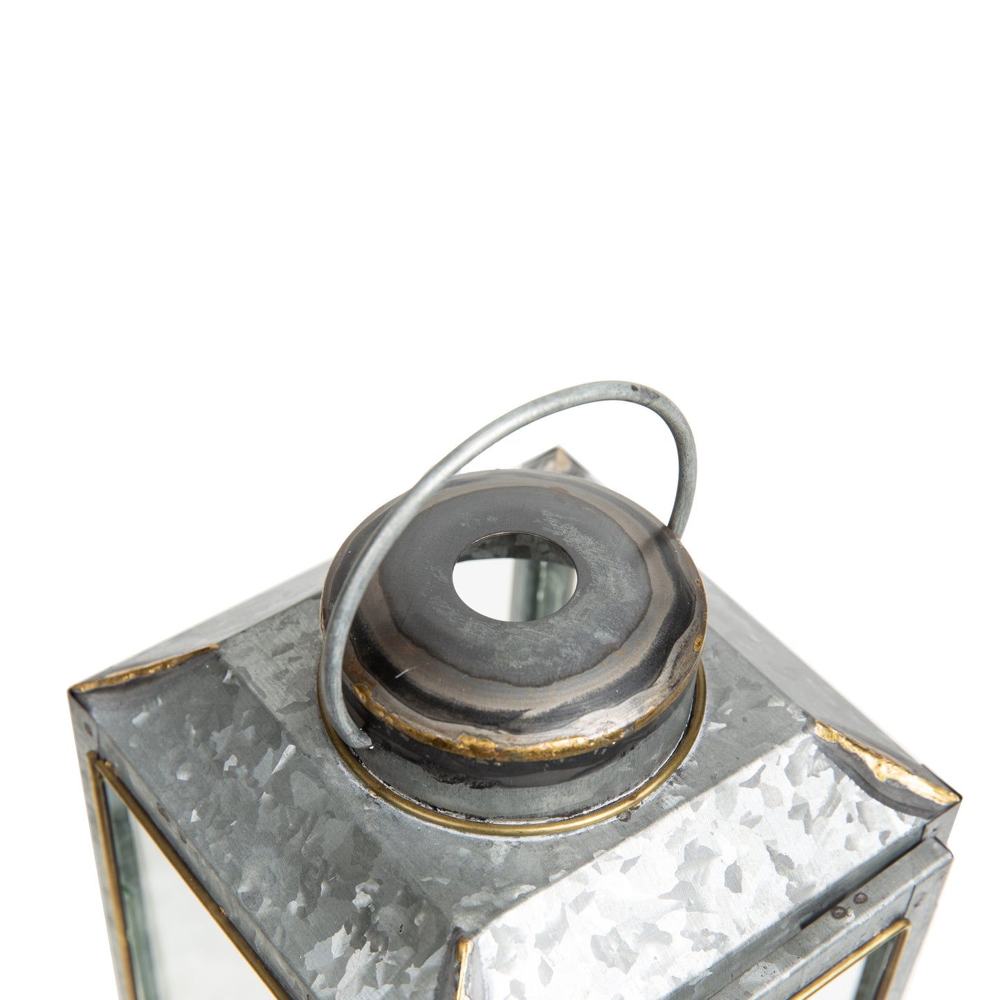 Alberta 17 in. Galvanized Lantern