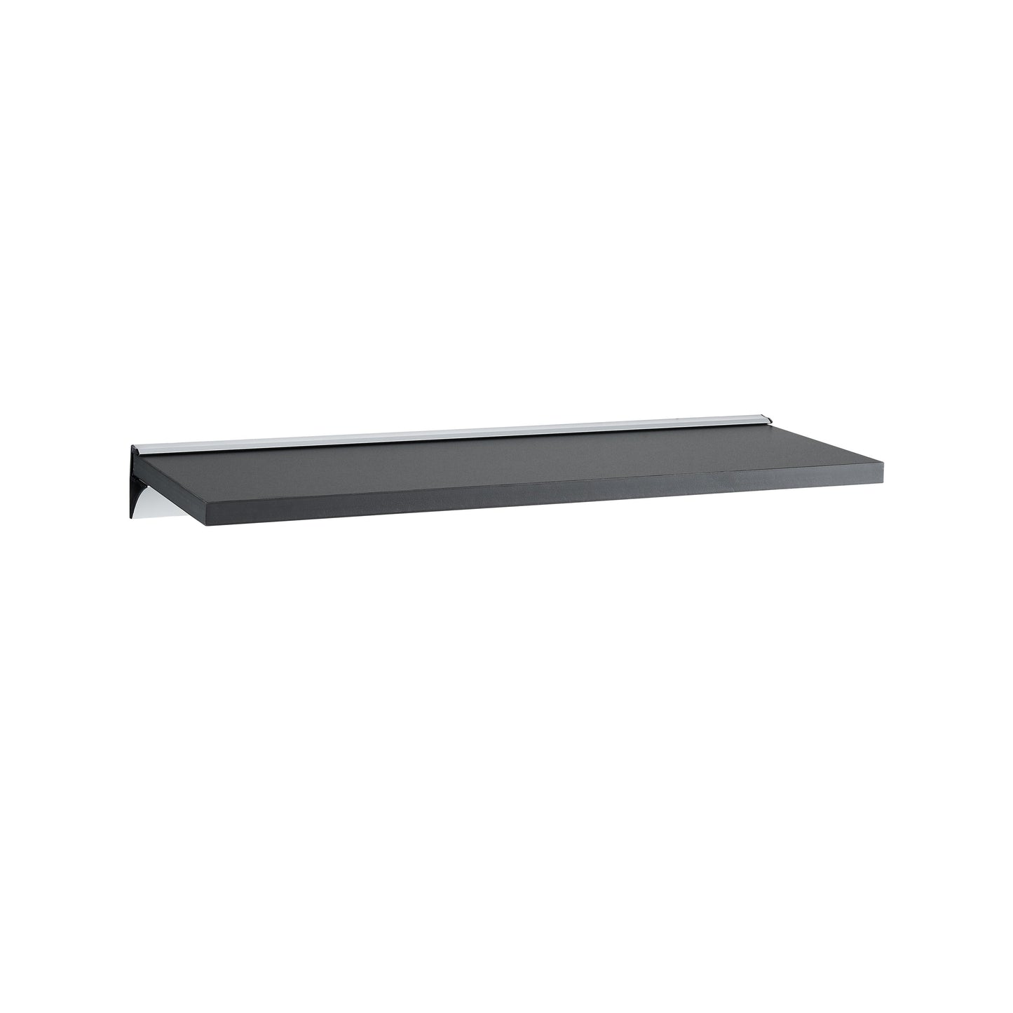 24 in Floating Shelf on Aluminum Bar